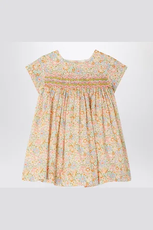 BONPOINT Abito Maruska rosa in tessuto Liberty