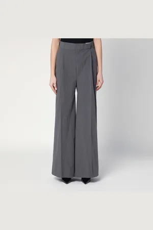 Maison Margiela Pantaloni grigio antracite con pinces