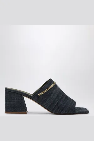 Maria Luca Sandali Messalina blu in denim