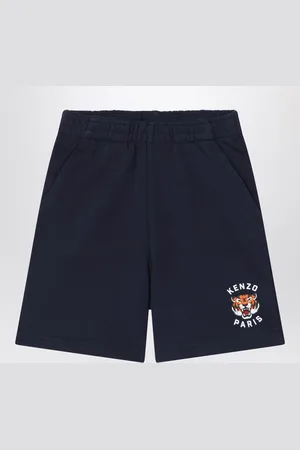 Kenzo Short blu navy in cotone