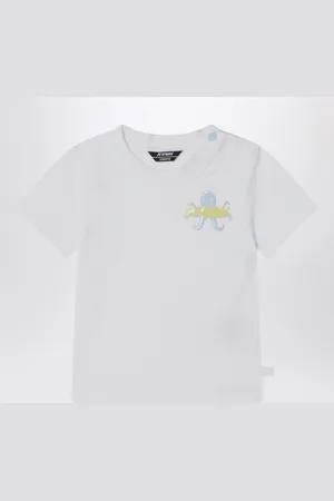 K-Way T-shirt Pete Octopus bianca