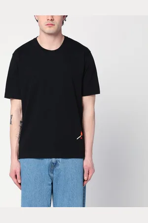 Bottega Veneta T-shirt in jersey di cotone nera