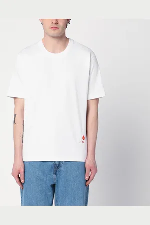 Bottega Veneta T-shirt in jersey di cotone bianca