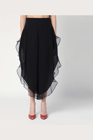 VALENTINO Pantaloni Baloon neri in seta