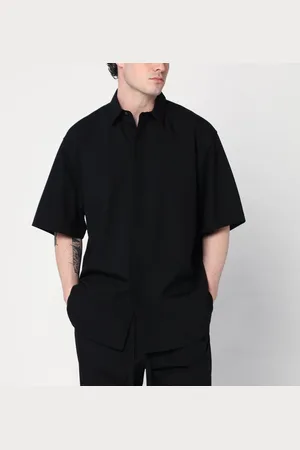 FEAR OF GOD Camicia nera in cotone e lana