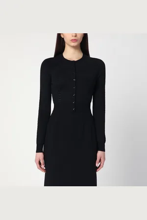 Dolce & Gabbana Cardigan nero con punzonature