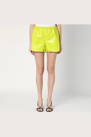 Gucci Short lime in pelle