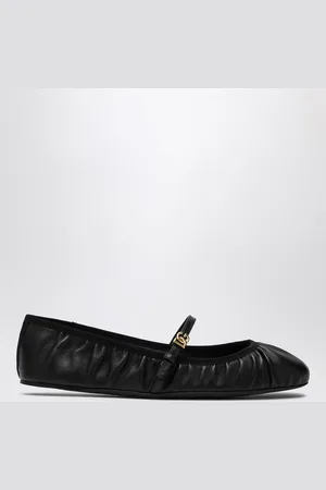 Dolce & Gabbana Ballerina nera in nappa