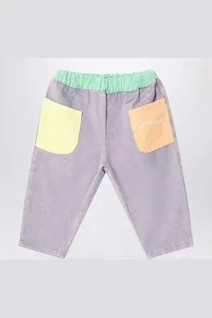 Bobo Choses Pantaloni color-block in cotone