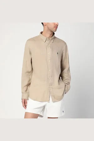 Ralph Lauren Camicia in lino Custom-Fit