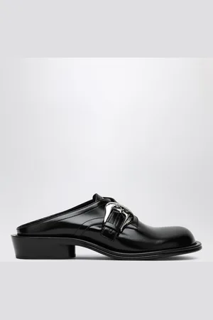 Namacheko Sabot nero in pelle con fibbia