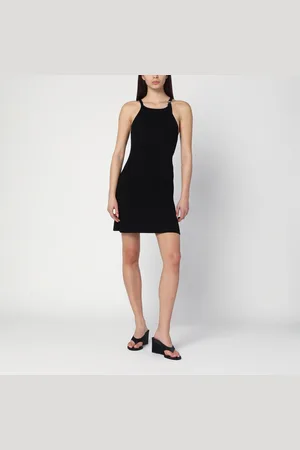 Courrèges Mini abito nero a coste