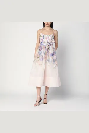 ZIMMERMANN Abito corsetto Dawning con stampa floreale