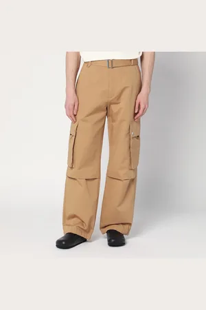 Jacquemus Pantaloni cargo color cammello