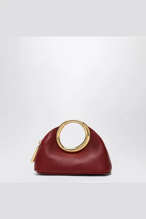 Jacquemus Pochette mini Calino rossa scura
