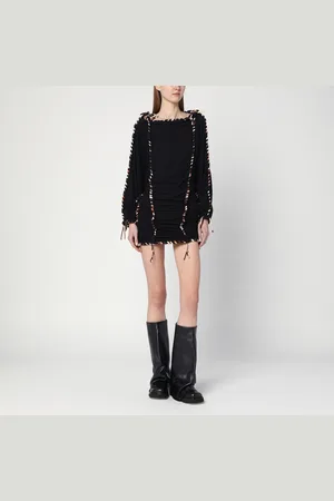Isabel Marant Abito Zina nero in cotone
