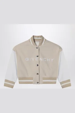 Givenchy Bomber color crema con logo