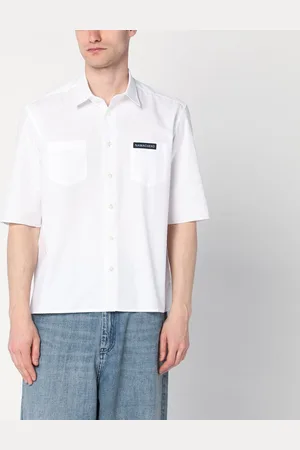 Namacheko Camicia bianca con patch logo