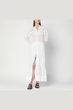 Isabel Marant Abito Daniva bianco in cotone