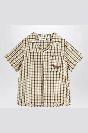 Mini Rodini Camicia con motivo a quadretti