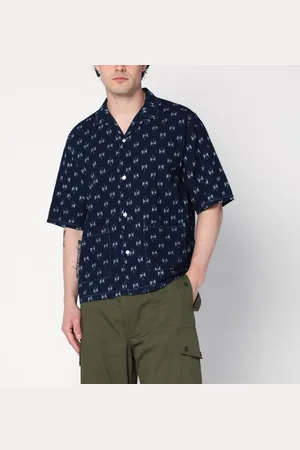 Pins & Needles Camicia blu in denim con papillons