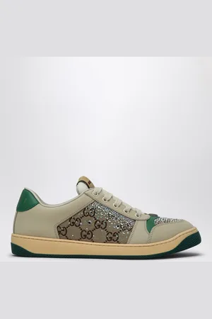 Gucci Sneaker Screener in tessuto GG con cristalli
