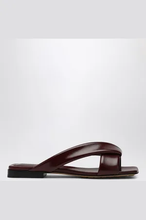 Bottega Veneta Mule flat Riva color Barolo
