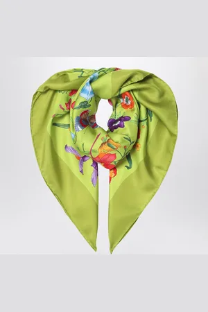 Gucci Foulard in twill di seta stampata