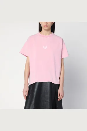 Balenciaga T-shirt boxy Laurel Classic rosa confetto