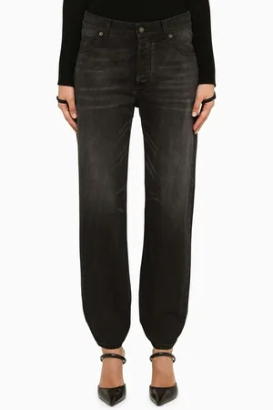 DARKPARK Jeans boyfriend nero in denim