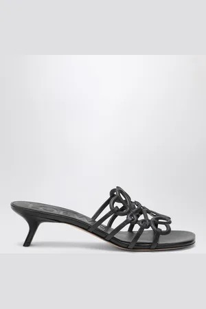 Loewe Slide Petal Anagram nera