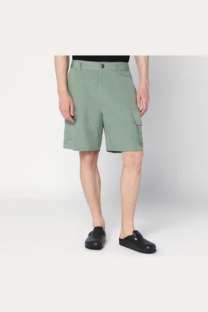 Loewe Short cargo salvia in misto lino