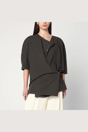 LEMAIRE Camicia incrociata in cotone