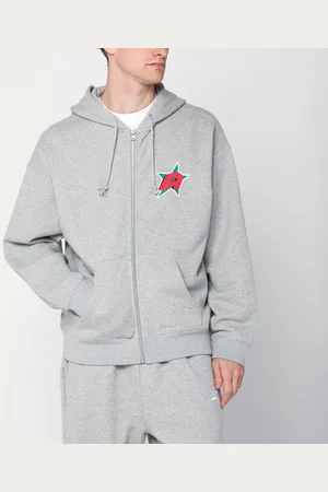AWAKE NY Felpa grigia con logo Star A