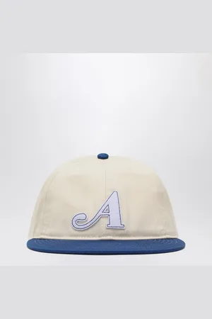 AWAKE NY Cappello da baseball crema/blu con logo