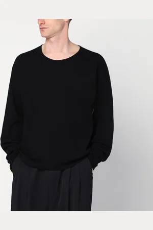 LEMAIRE Maglione nero in cotone