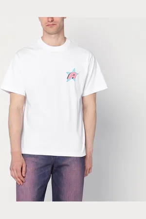 AWAKE NY T-shirt bianca con logo Star A