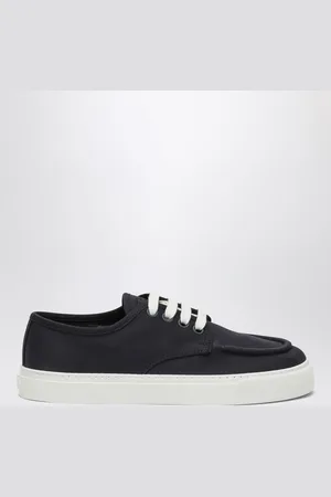 Prada Sneaker blu navy in tela di cotone