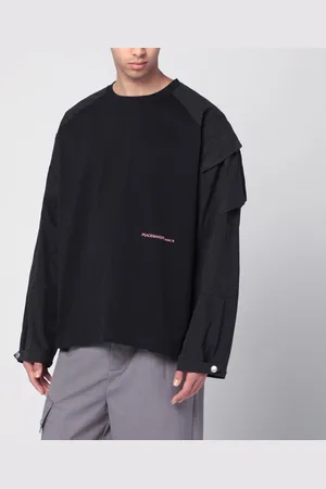 OAMC Maglia Peacemaker nera in cotone