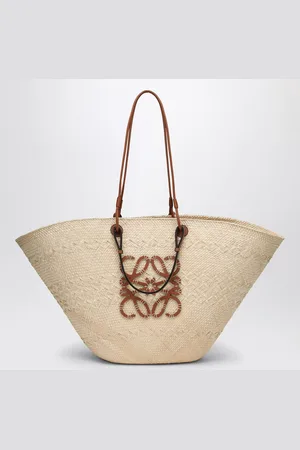 Loewe Borsa Anagram Basket Large in Palma Iraca