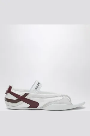 Miu Miu Ballerina infradito Gymnasium bianca