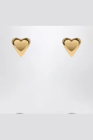 Alaïa Orecchini Le Coeur Bombé dorato