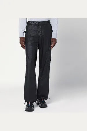 Stone Island Pantalone nero in nylon