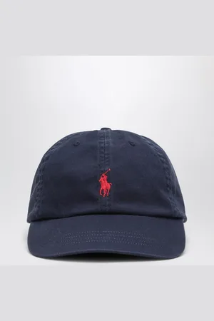 Ralph Lauren Cappello da baseball blu navy con logo
