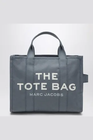 Marc Jacobs The medium tote bag blu in cotone