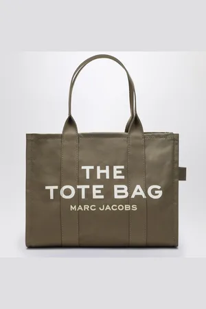 Marc Jacobs Large Tote Bag scura in canvas