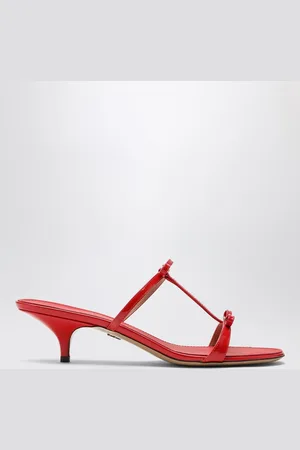 Salvatore Ferragamo Sandali Mini Bow fiamma
