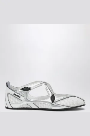 The Attico Ballerina flat Floor 01 argento