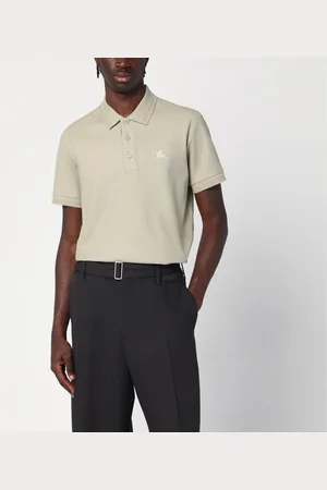 Burberry Polo color argilla in cotone