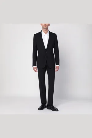 Dolce & Gabbana Abito monopetto nero in lana vergine